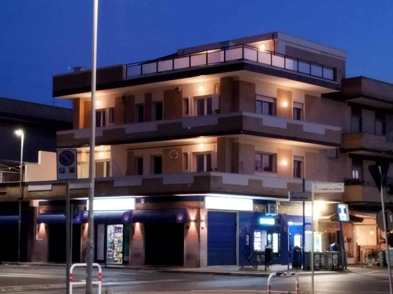 Roma Airport Sky Apartments Fiumicino Bagian luar foto