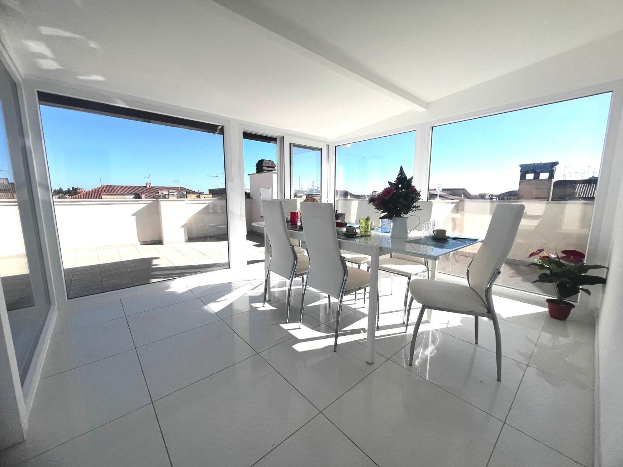 Roma Airport Sky Apartments Fiumicino Bagian luar foto