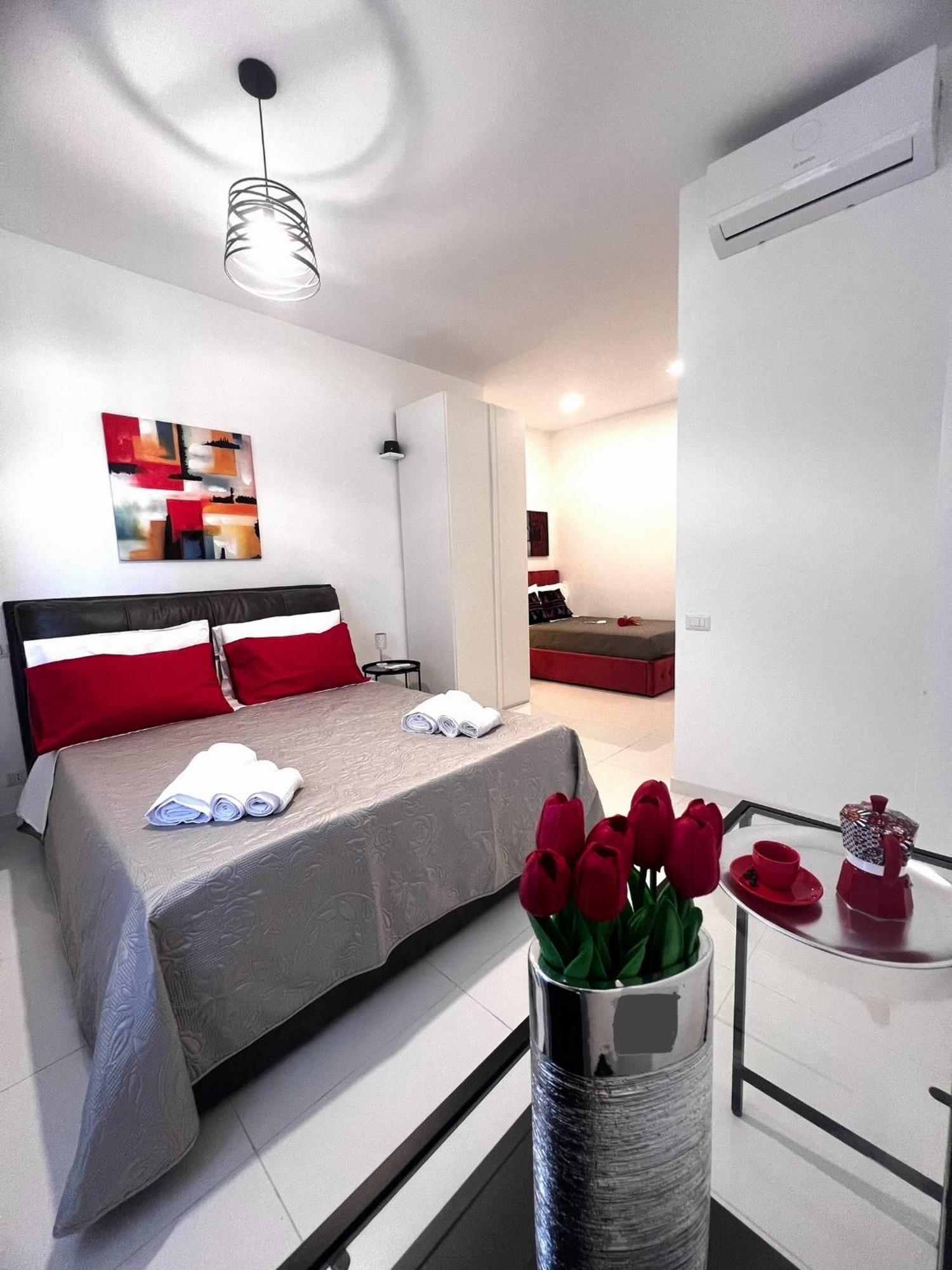 Roma Airport Sky Apartments Fiumicino Bagian luar foto