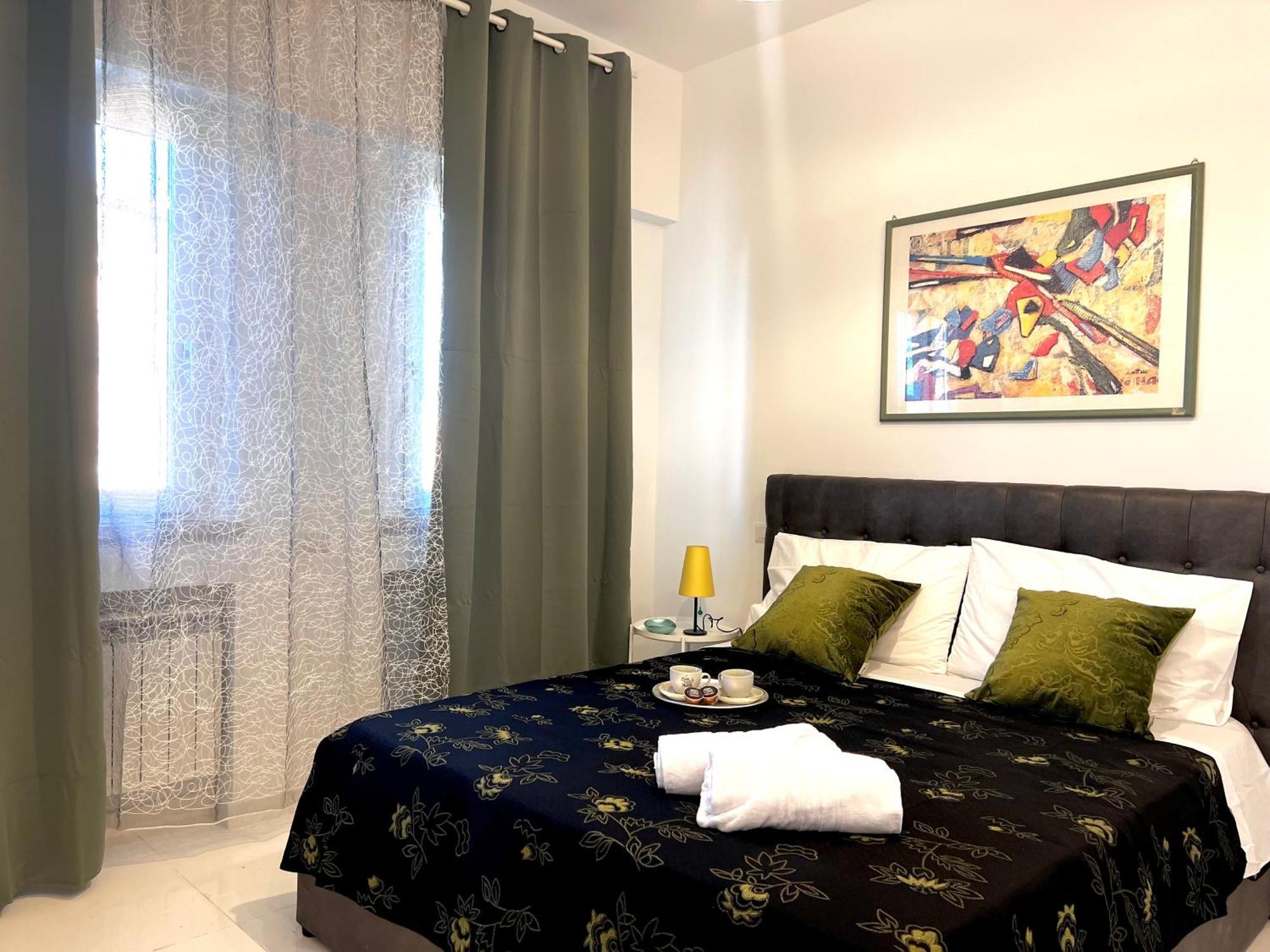 Roma Airport Sky Apartments Fiumicino Bagian luar foto