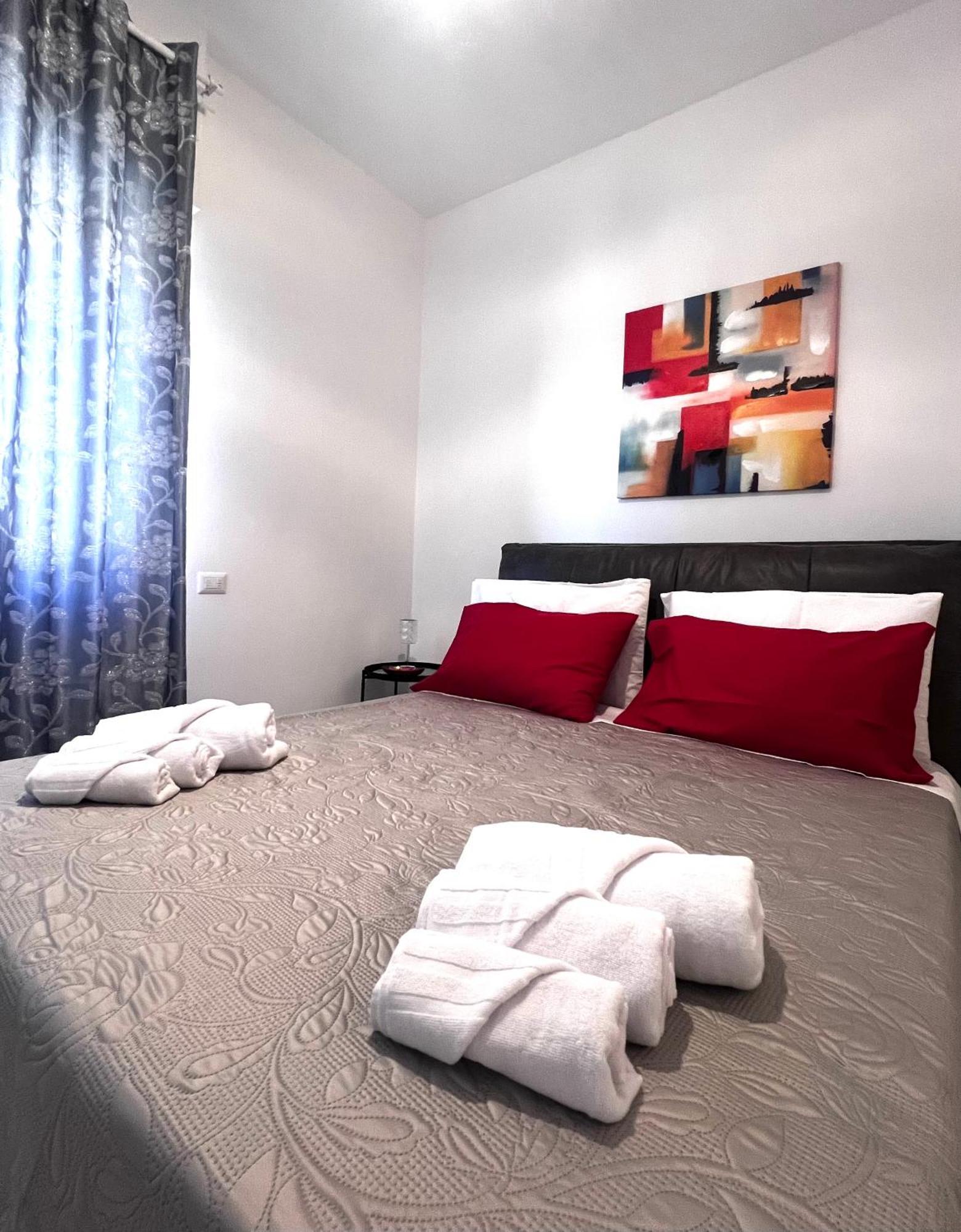Roma Airport Sky Apartments Fiumicino Bagian luar foto